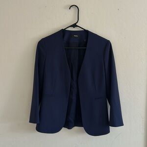NWT Theory Navy Blue Suit Women’s Petite Size 0